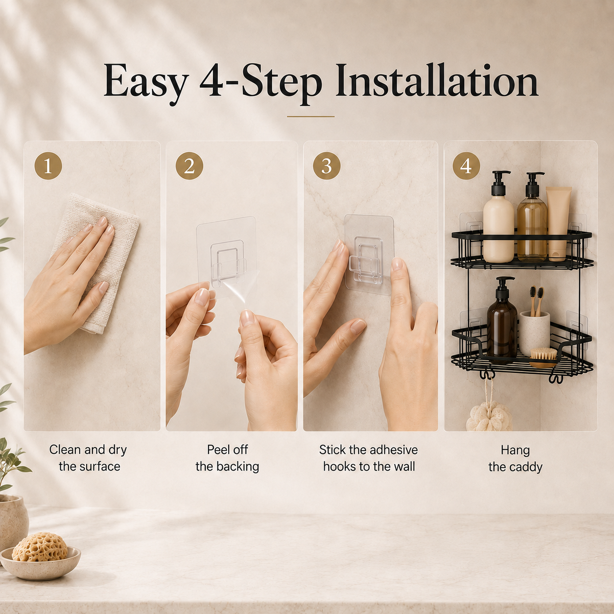 CornerNest Shower Caddy